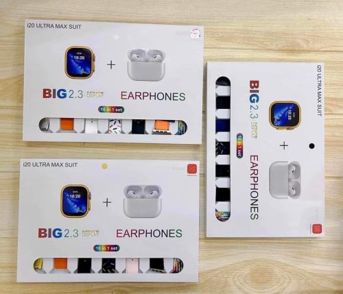 i20 Ultra Max 10-in-1 Suit Smart Watch - Image 5