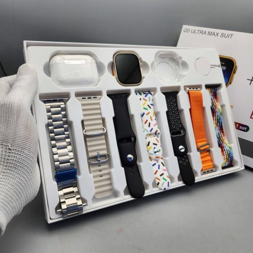 i20 Ultra Max 10-in-1 Suit Smart Watch - Image 2