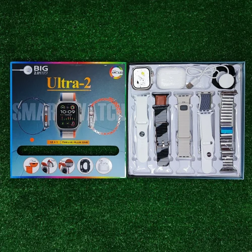 12+1 Ultra Smart Watch with Airbuds - Image 4